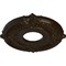 Ekena Millwork Attica Ceiling Medallion (Fits Canopies up to 3 1/2"), Hand-Painted Bronze, 12 3/4"OD x 4"ID x 1/2"P CM12ATBZS - alternate 3